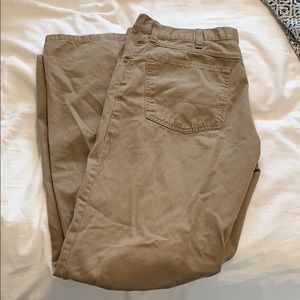 Wrangler khaki pants